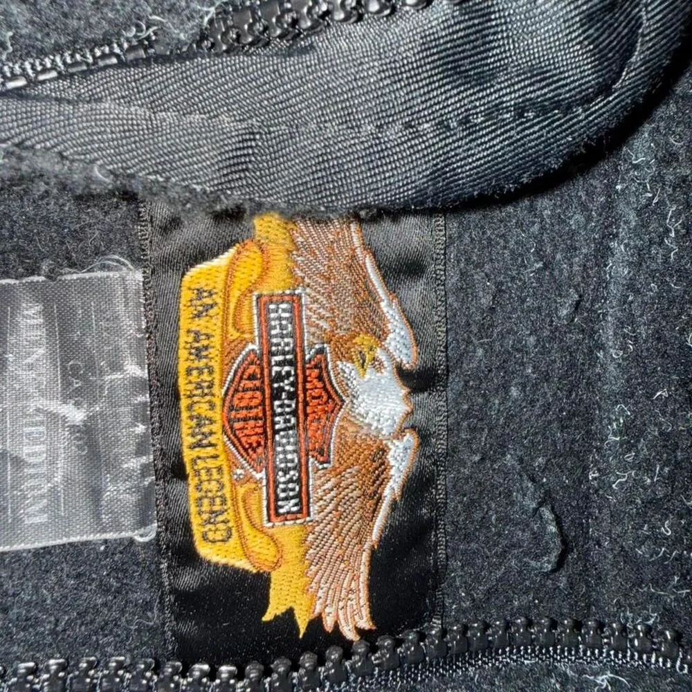 Harley-davidson Men's Black Gilet